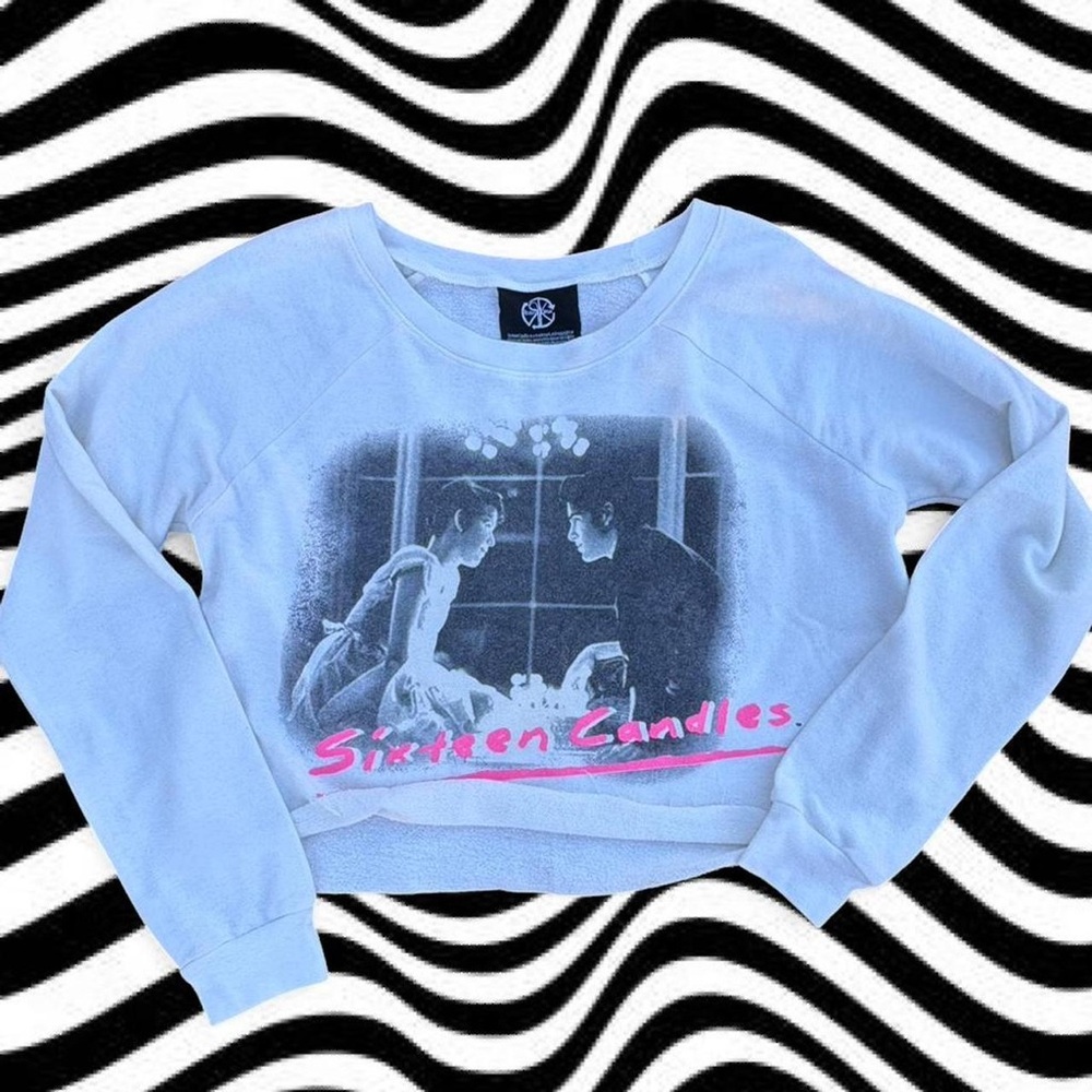Sixteen Candles Cropped Sweatshirt